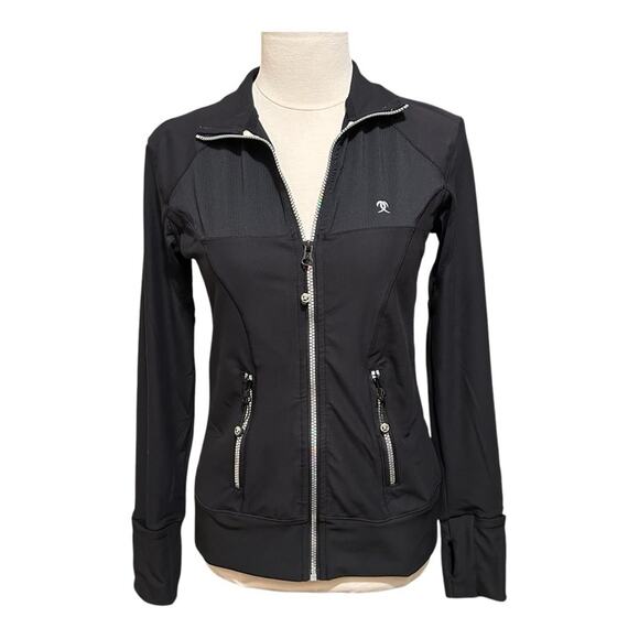 PN Jone Jackets & Blazers - PN Jone Black Women's Sports Jacket Long Sleeve Size 8/Medium Zipper Pockets